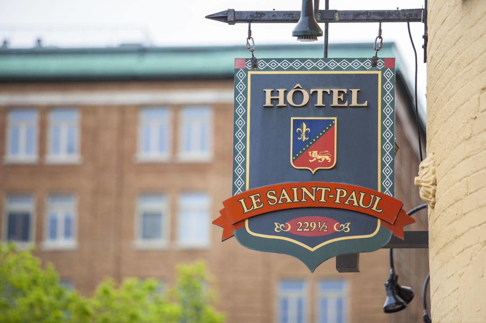 Hotel Le Saint-Paul Québec Exterior foto